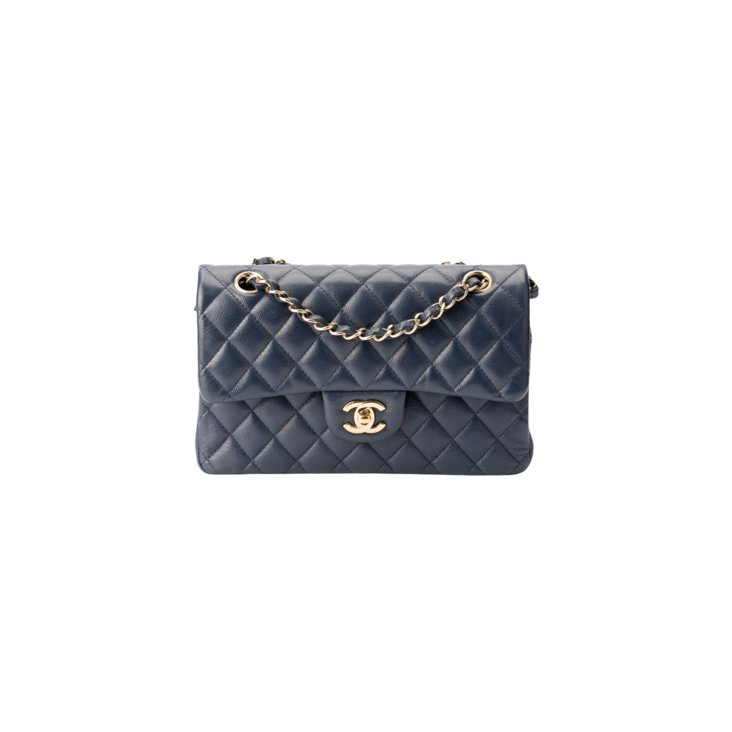 Chanel Classic Flap 25.5cm 黑色金扣
